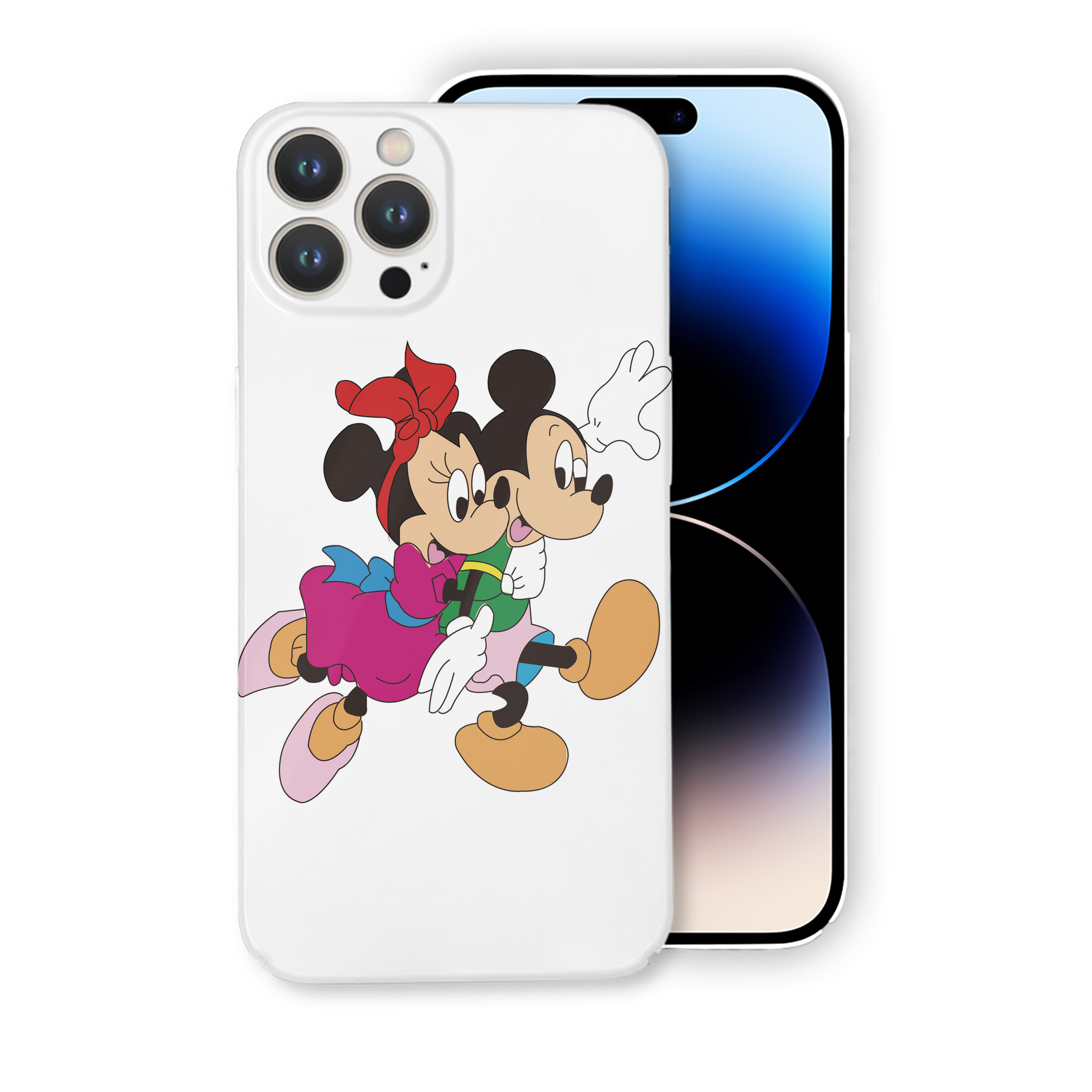 （画像用） ミッキーマウス Mickey Mouse 【iPhone 14シリーズ対応】ハードケース
